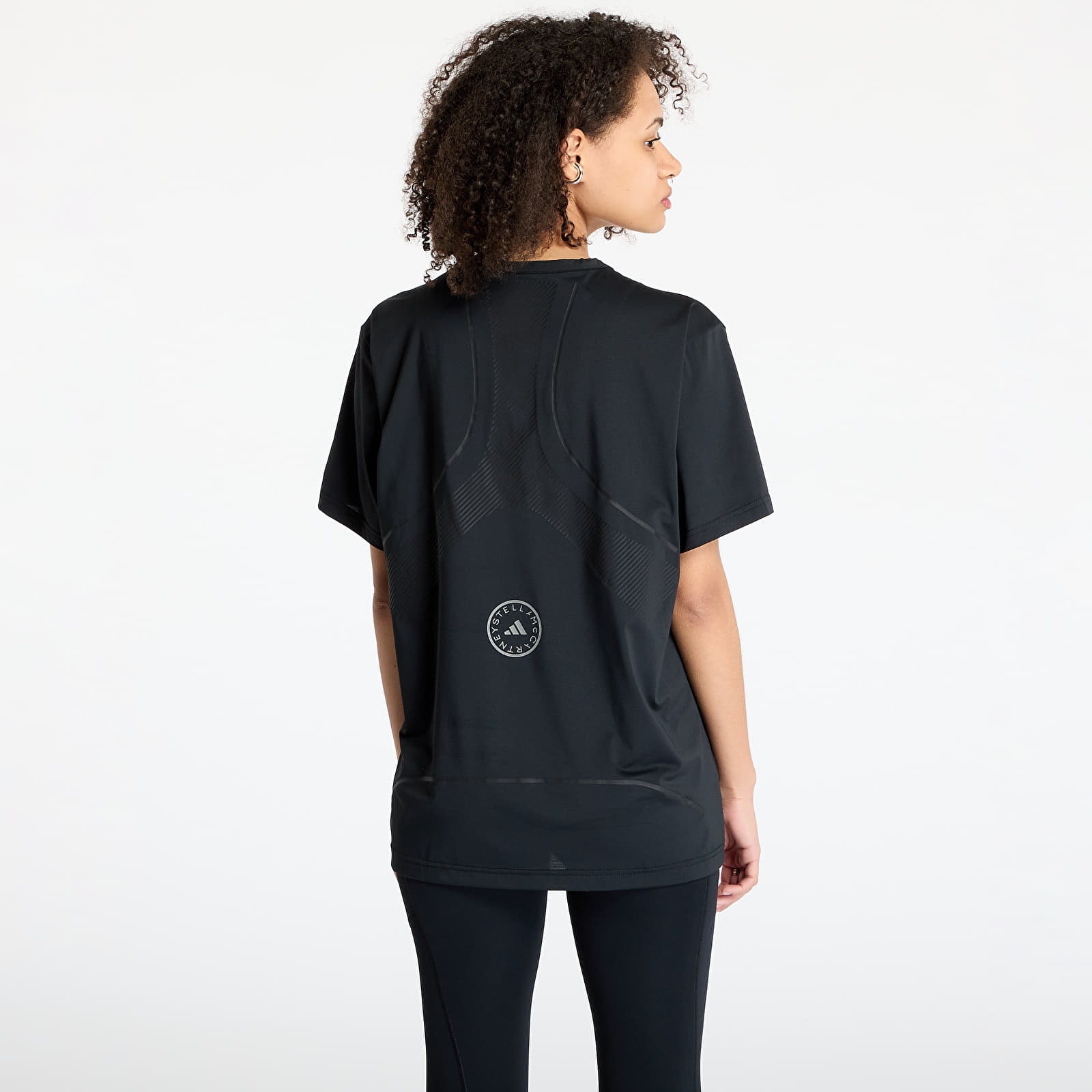 Women's T-shirts adidas By Stella Mccartney Running Tee Black/ Black