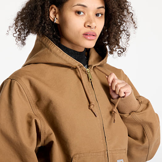 Carhartt WIP OG Active Jacket UNISEX Hamilton Brown Rinsed | Footshop