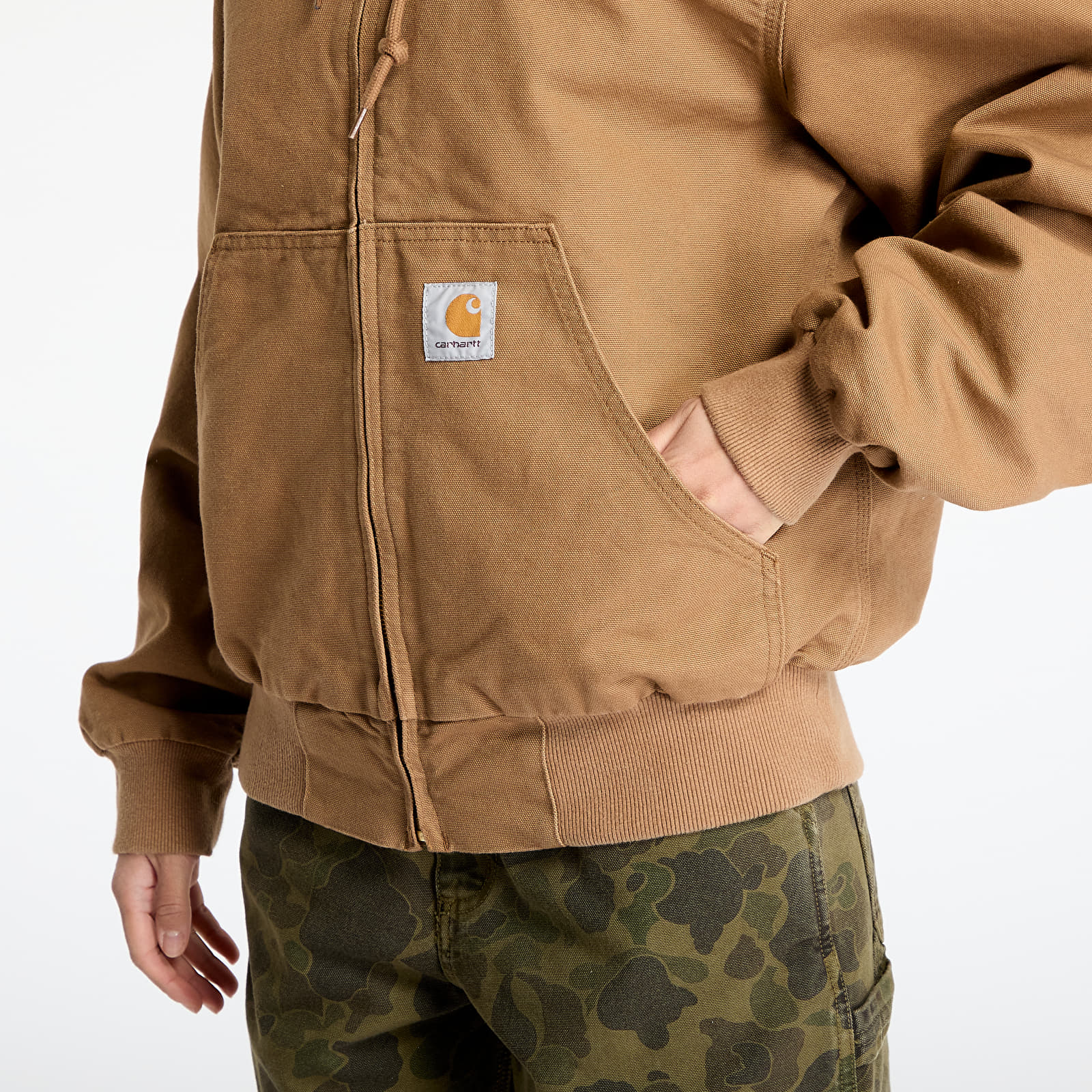 Jackor Carhartt WIP OG Active Jacket UNISEX Hamilton Brown Rinsed