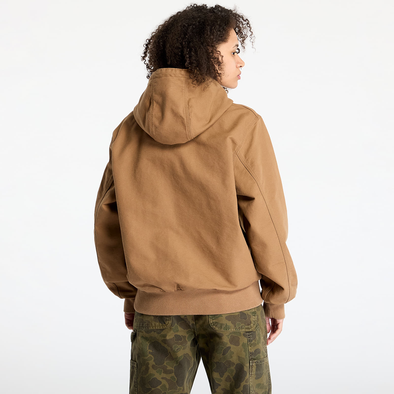 Bundy Carhartt WIP OG Active Jacket UNISEX Hamilton Brown Rinsed