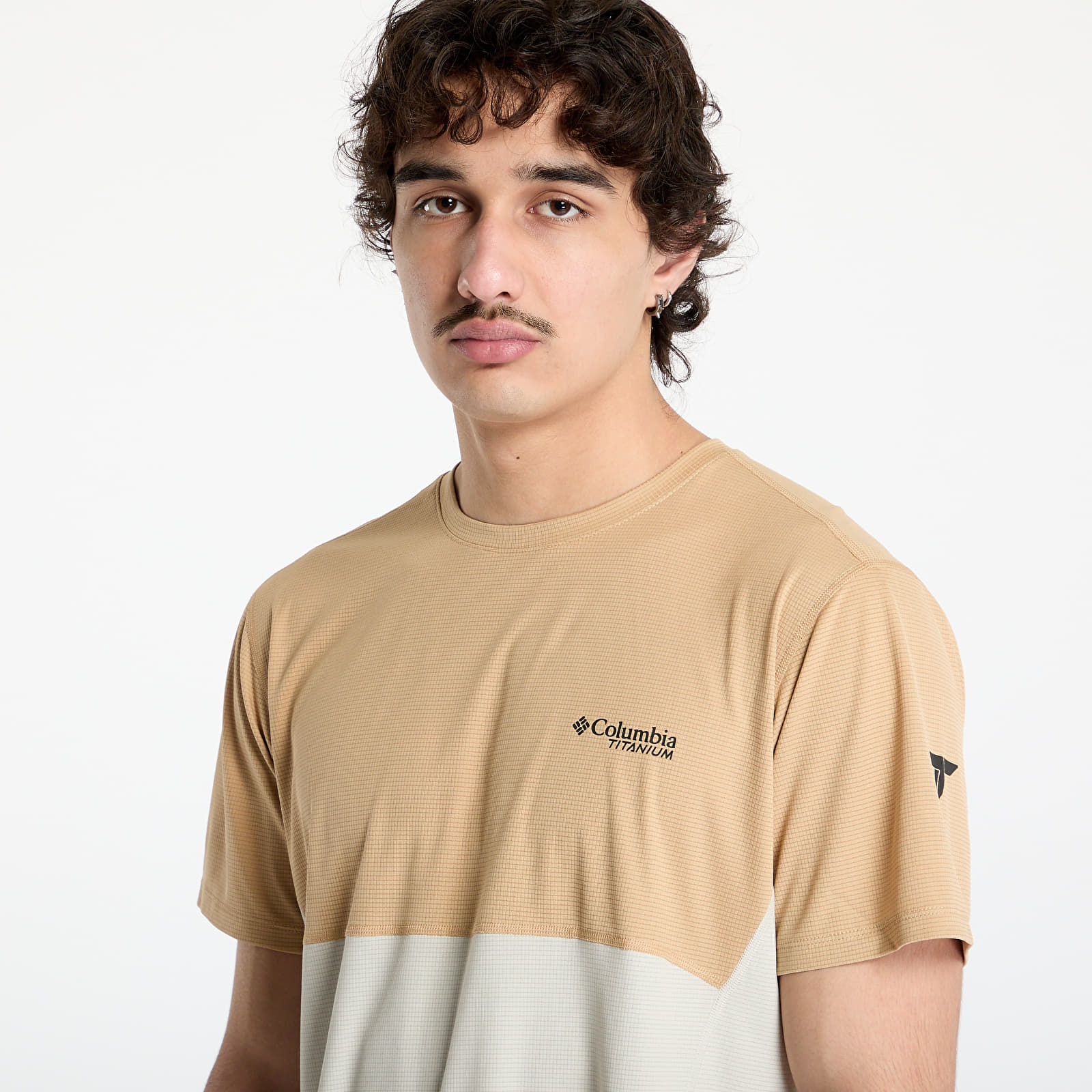 T-shirty męskie Columbia Cirque River™ Pro Shortsleeve Graphic Crew T-Shirt Canoe