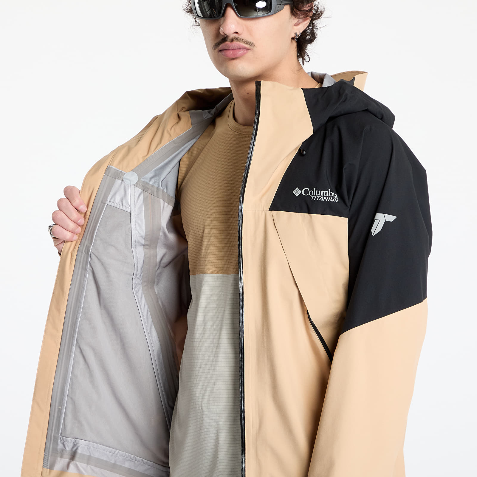 Kurtki męskie Columbia Northwest Explorer™ 3L Shell Jacket Canoe/ Black