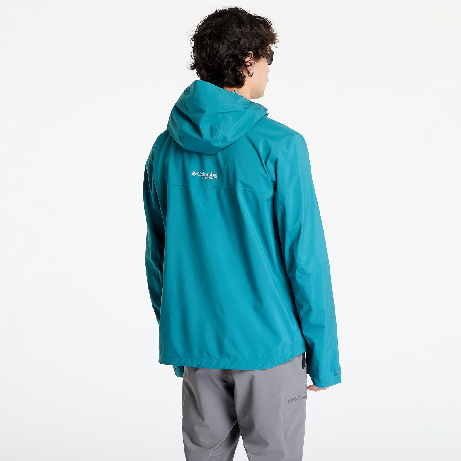 Miesten takit Columbia Ampli-Dry™ II Shell Jacket River Blue