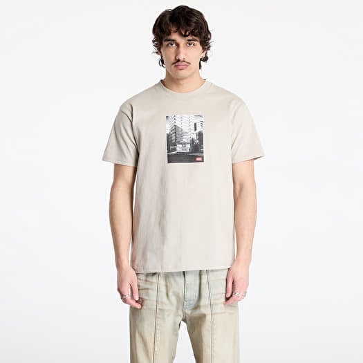 OBEY Osaka Photo T-Shirt Silver Grey
