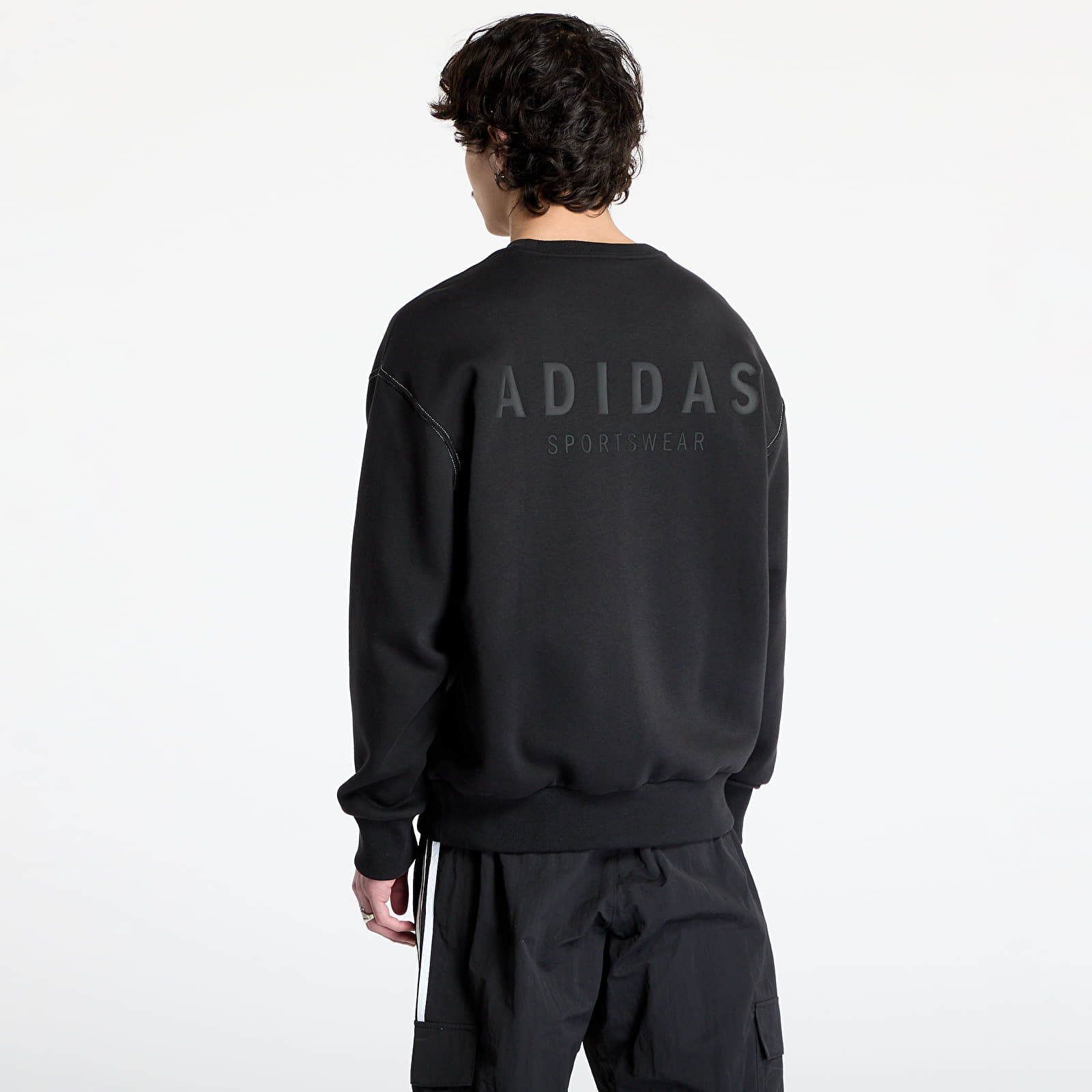 Hoodies and sweatshirts  adidas All Szn Graphic Crew Sweatshirt Black/ Black/ Black