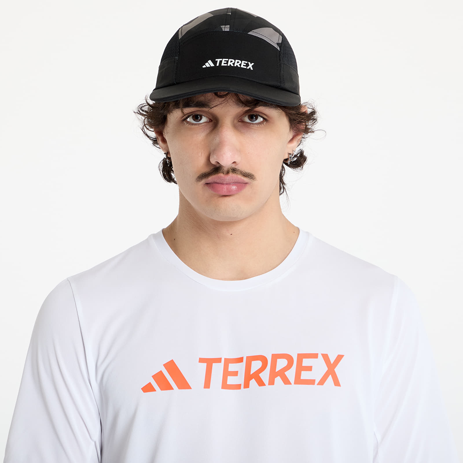 Sapkák adidas Terrex Climacool 5Panel Graphic Cap Black/ Carbon/ White