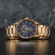 Nixon sentry chrono gold blue sunray 2025