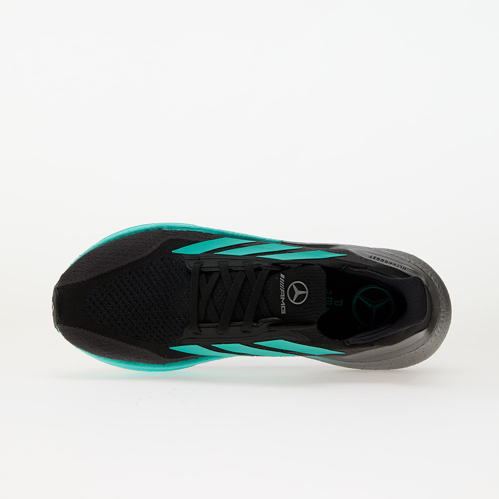 Мъжки кецове и обувки adidas x Mercedes AMG PETRONAS F1 UltraBOOST 5X Core Black/ Semi Mint Rush/ Iron Metalic