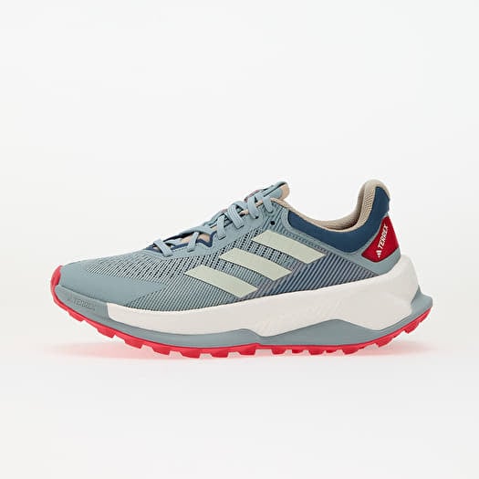 adidas Terrex Soulstride Ultra Magic Grey/ Linen Green/ Pure Ruby