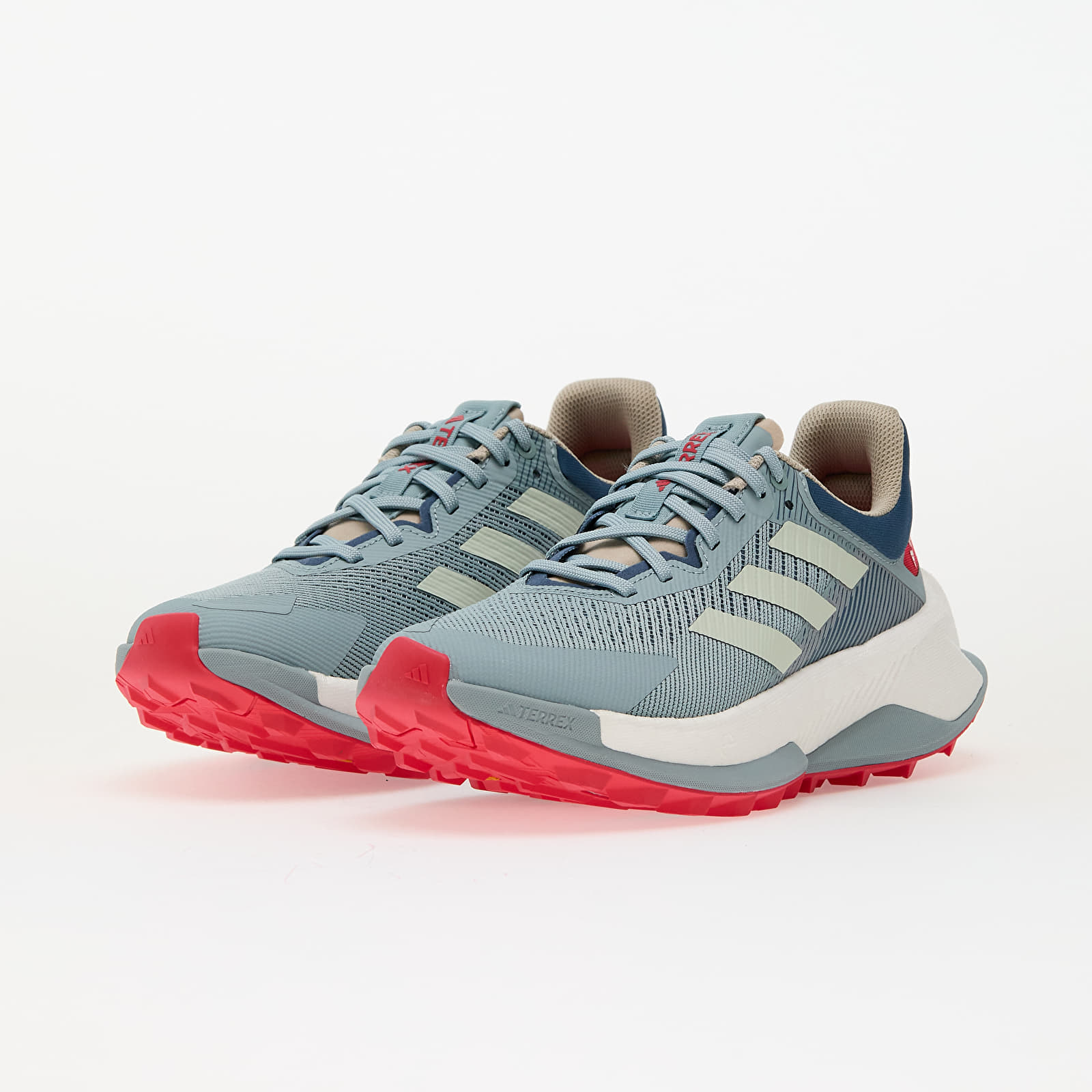Мъжки кецове и обувки adidas Terrex Soulstride Ultra Magic Grey/ Linen Green/ Pure Ruby