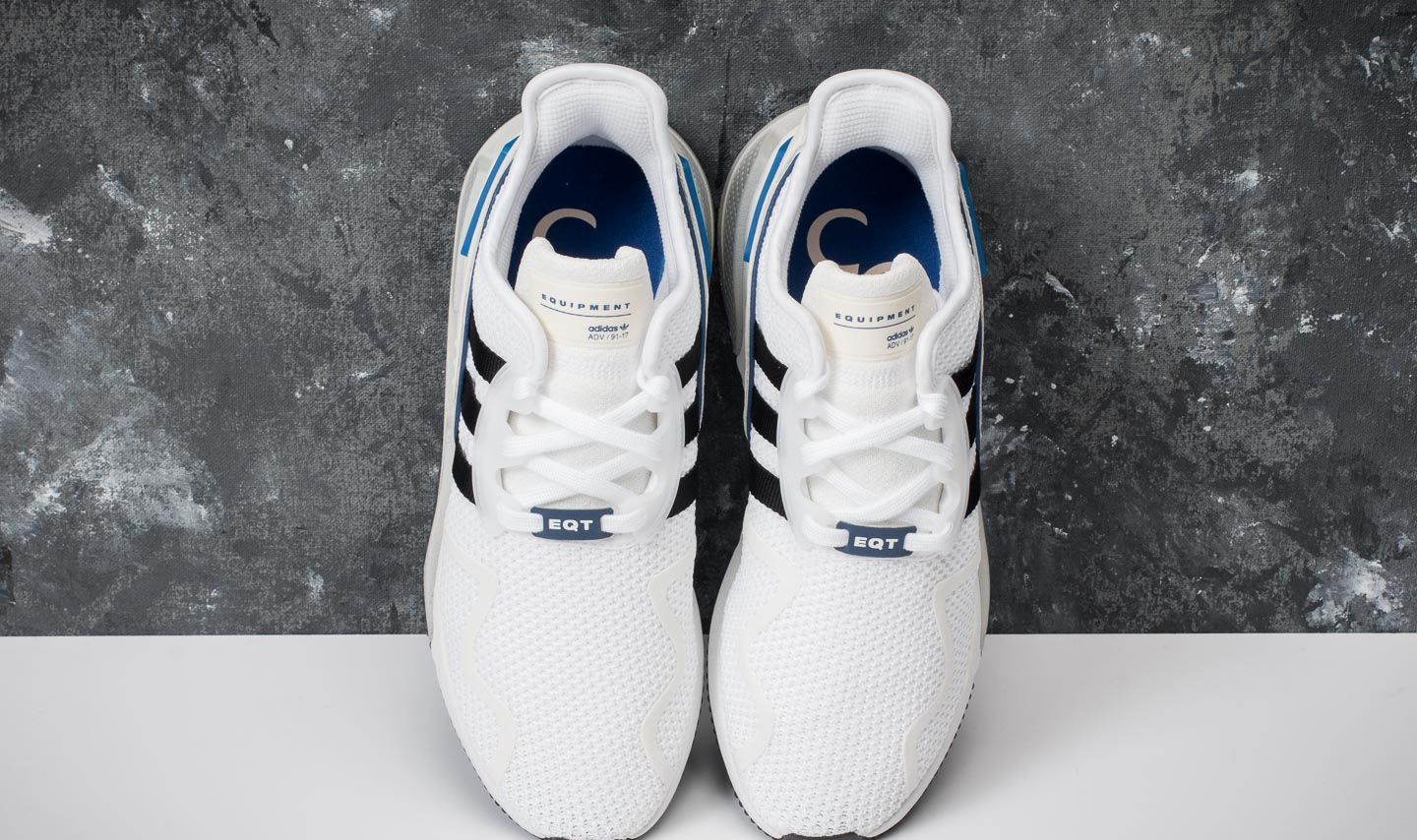 Men s shoes adidas EQT Cushion ADV Ftw White Core Black Collegiate Royal Footshop
