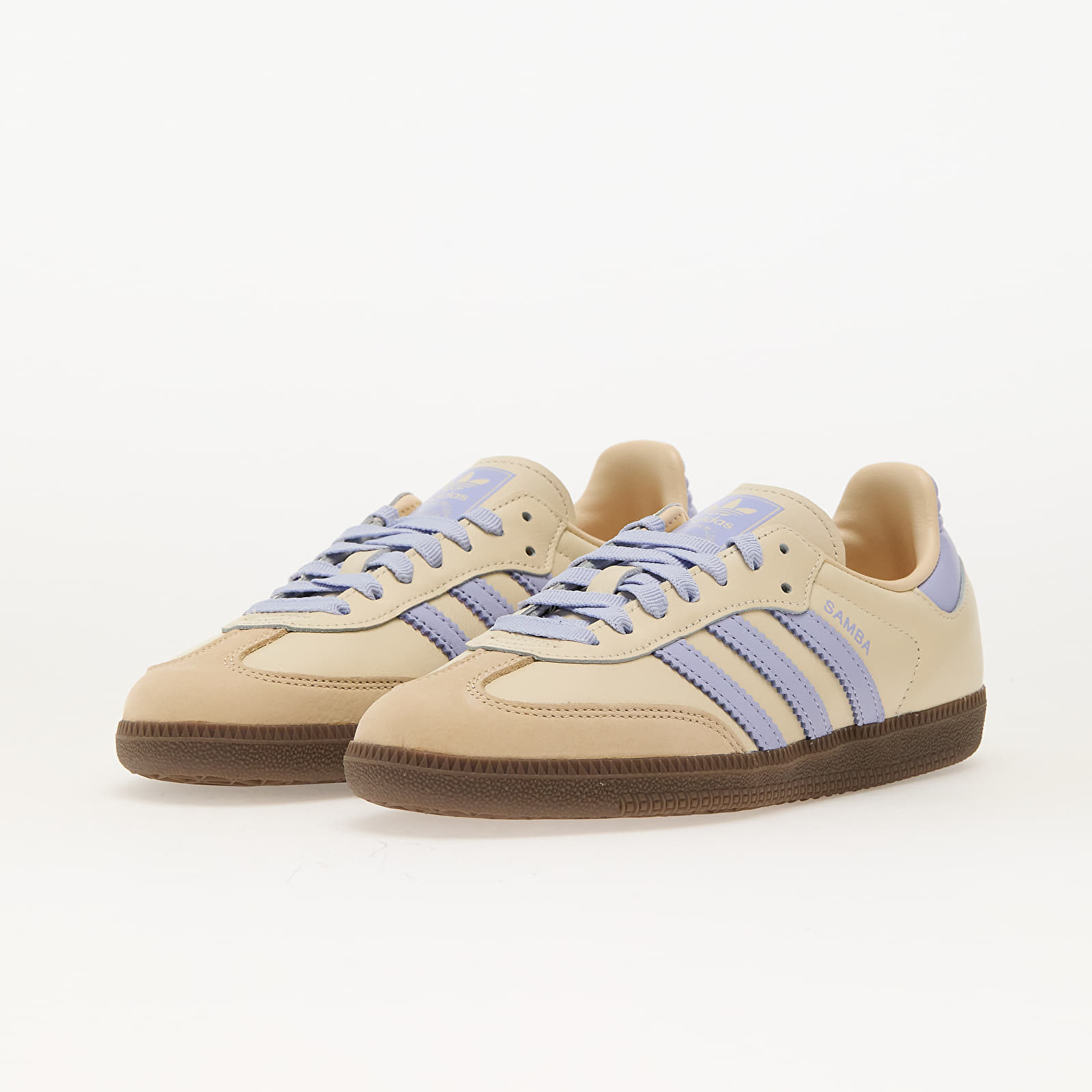 Women's shoes adidas Samba Og W Crew White/ Violet Tone/ Sand Strata
