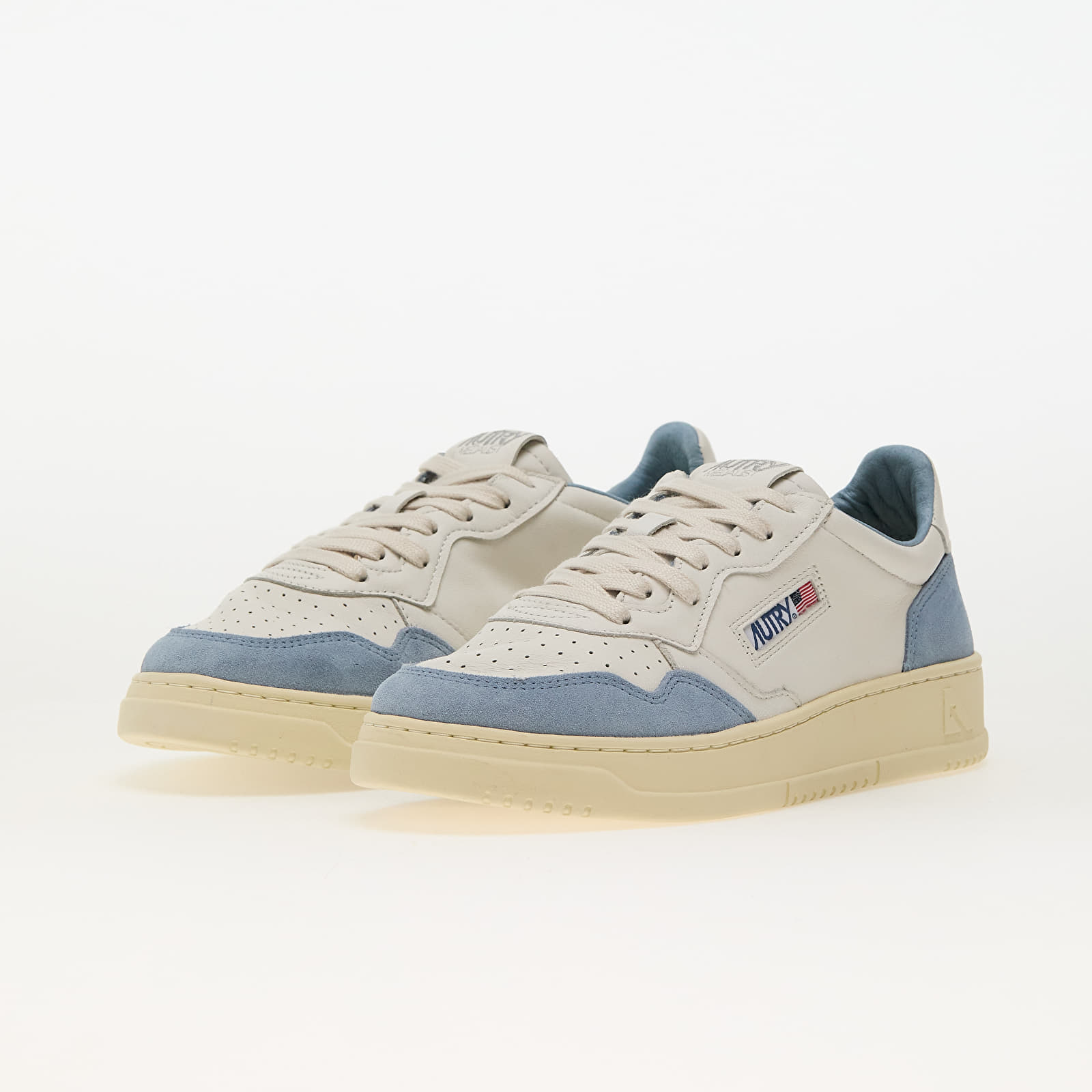 Männer Autry Medalist Low Man Goat/ Suede White/ Street