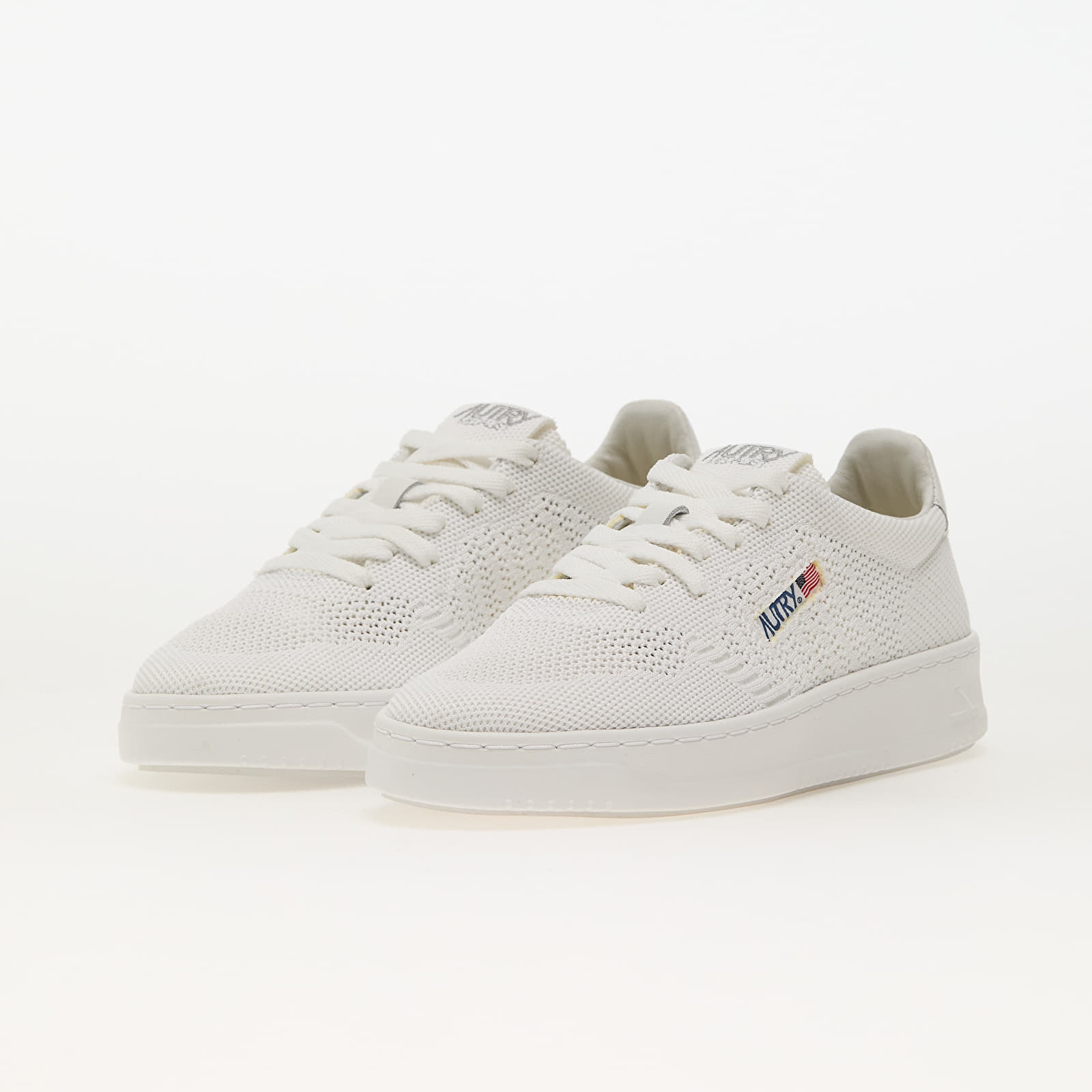 Pánské tenisky a boty Autry Easeknit Low Man Knit/ Leather White