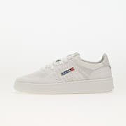 Autry Easeknit Low Wom Knit/ Leather White