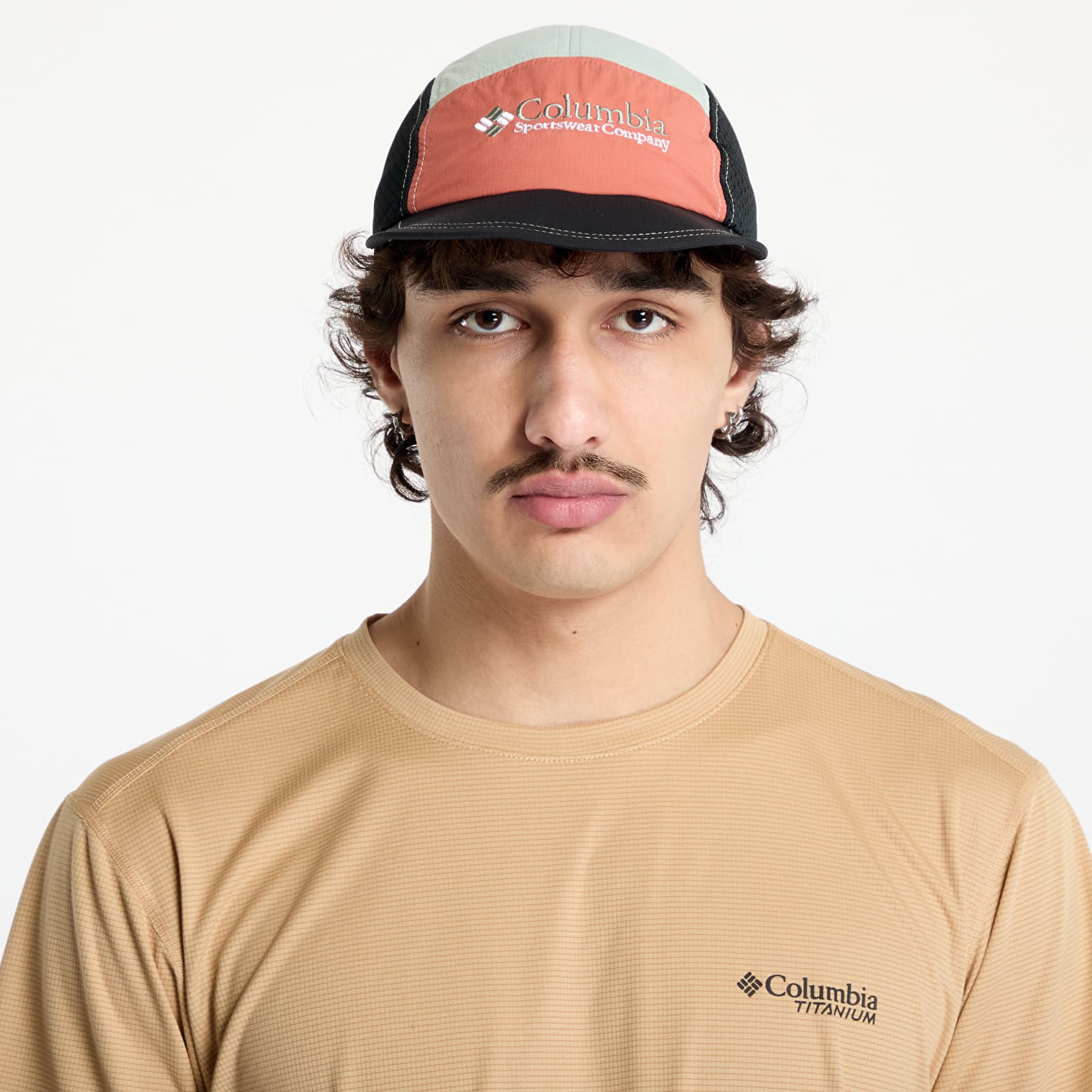 Caps  Columbia Wingmark™ Cap Mars/ Black/ Cool Green