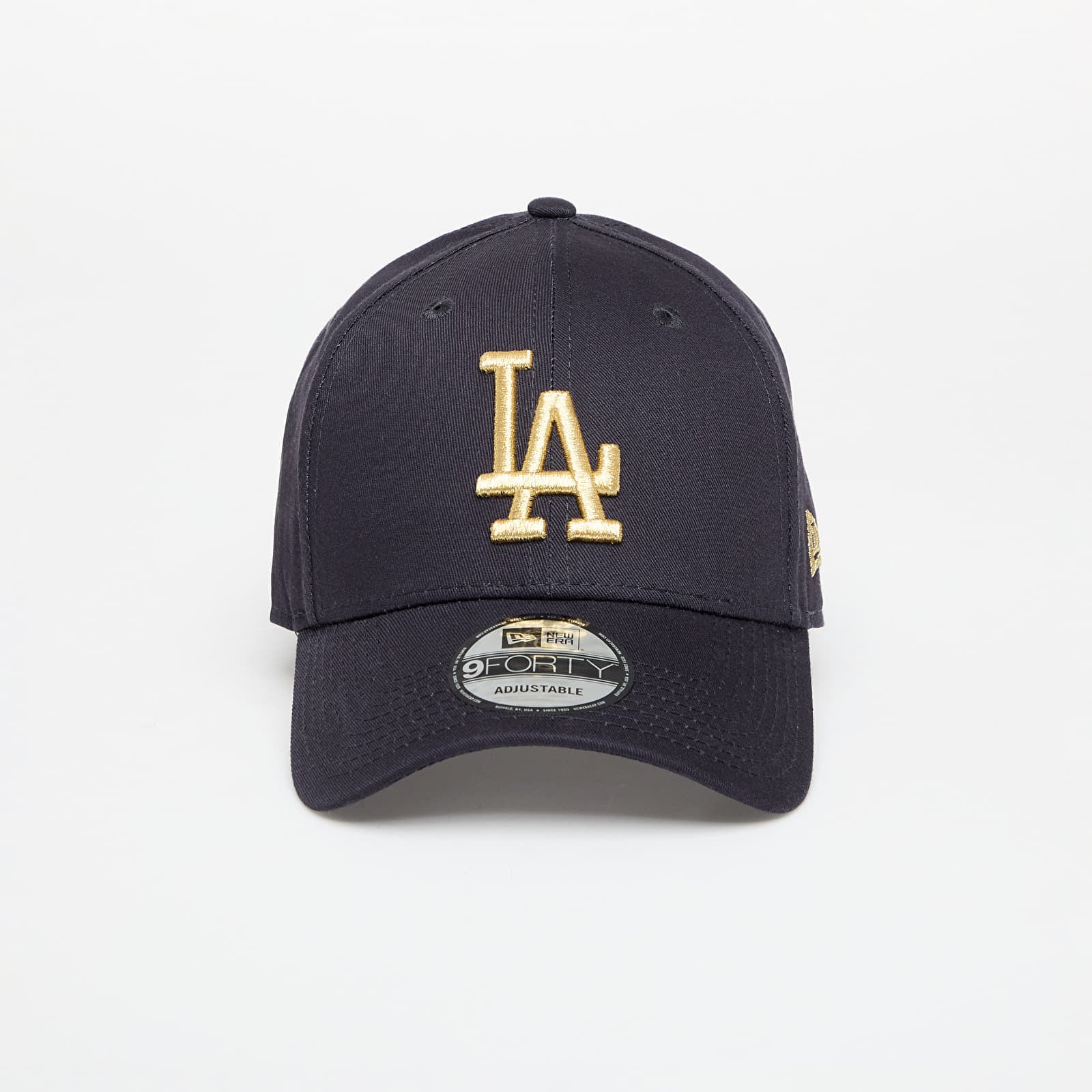 Capac New Era MLB Metallic 9FORTY Los Angeles Dodgers Navy/ Metallic Gold Universal