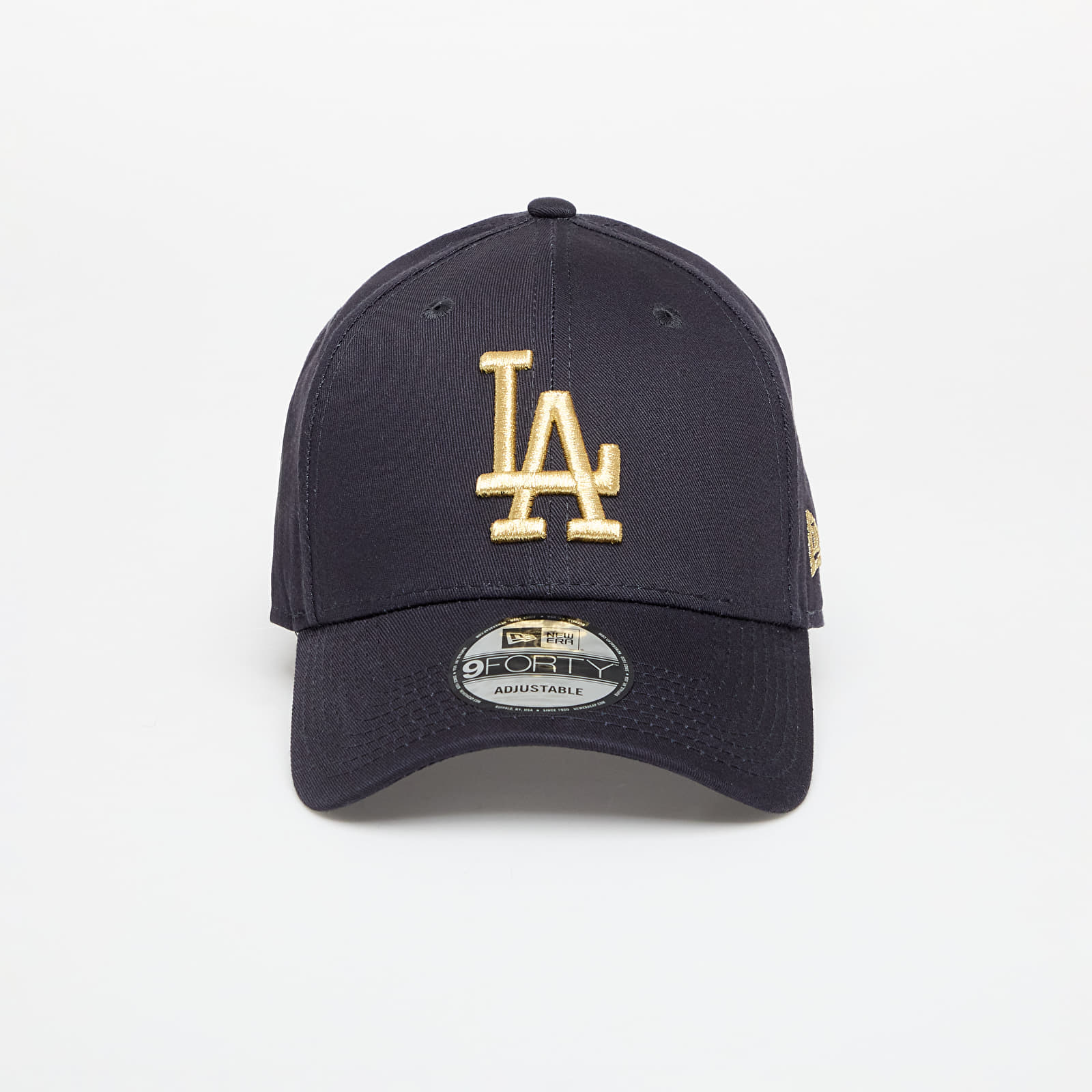 Kepsar New Era MLB Metallic 9FORTY Los Angeles Dodgers Navy/ Metallic Gold