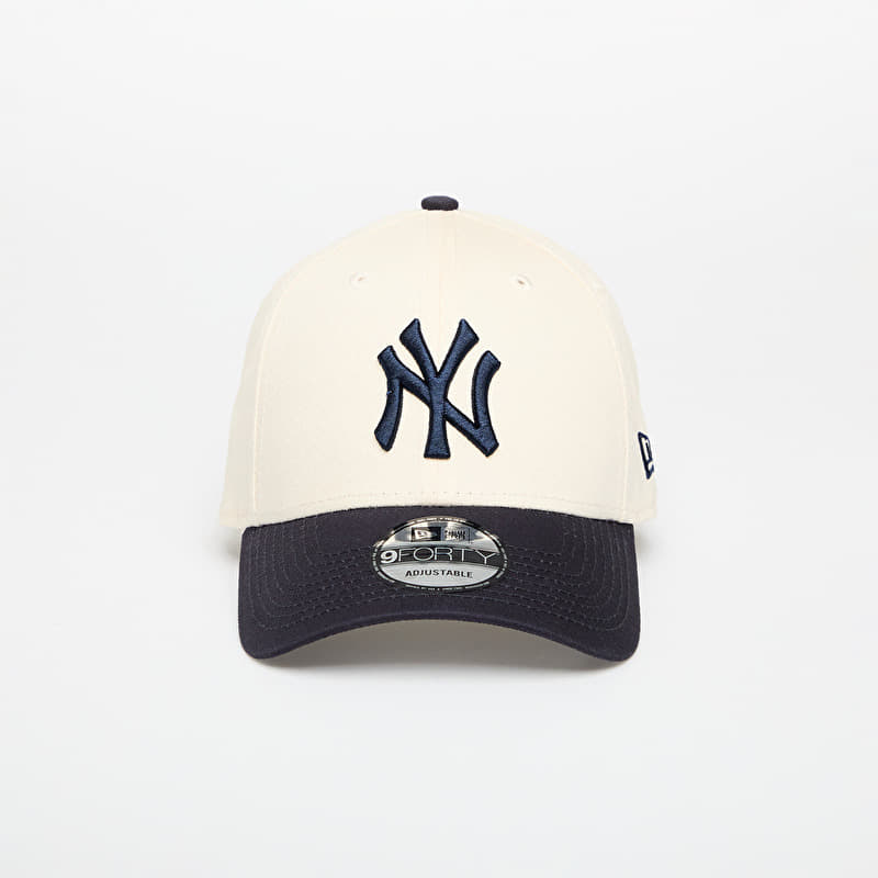 Casquette New Era MLB Colour Block 9FORTY New York Yankees Light Cream/ Navy