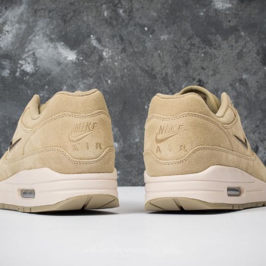 Nike air max 1 premium sc outlet shoes – neutral olive/metallic gold/desert sand