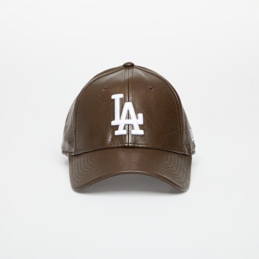 Καπέλα New Era MLB Crinkled Pu 9FORTY Los Angeles Dodgers Walnut/ White