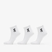 On Logo Sock Mid 3-Pack White