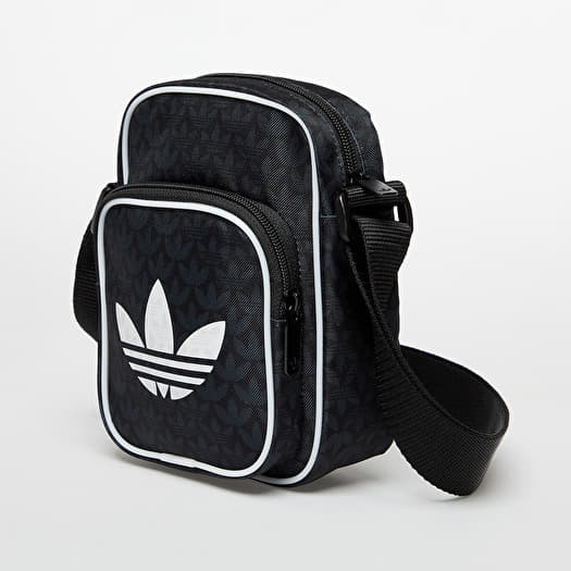 ☆Adidas☆Originals Cloud PU Crossbody Bag black Crossbody bags adidas Monogram Small Bag Black/ Cloud White