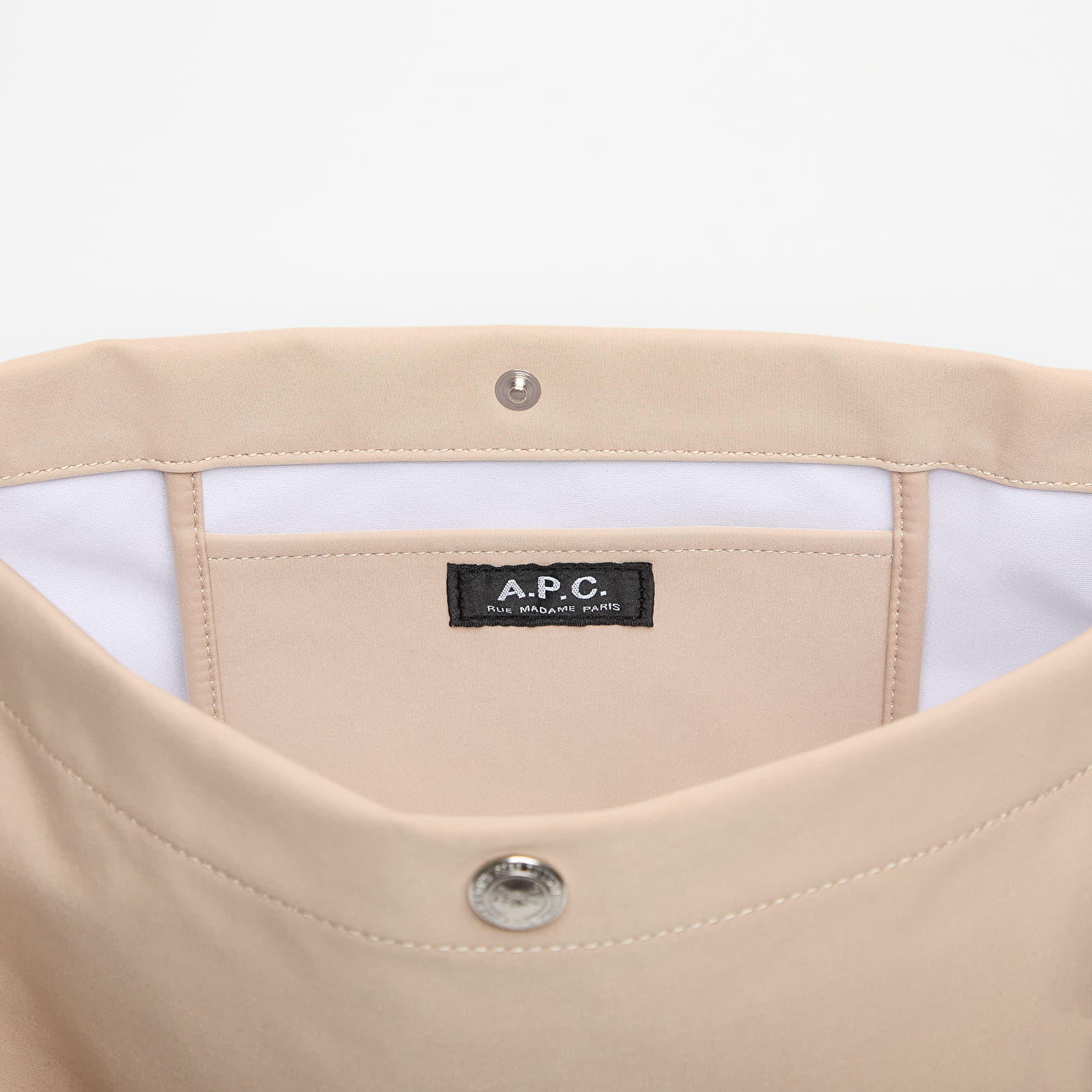 Taschen  A.P.C. Journal Satchel Beige