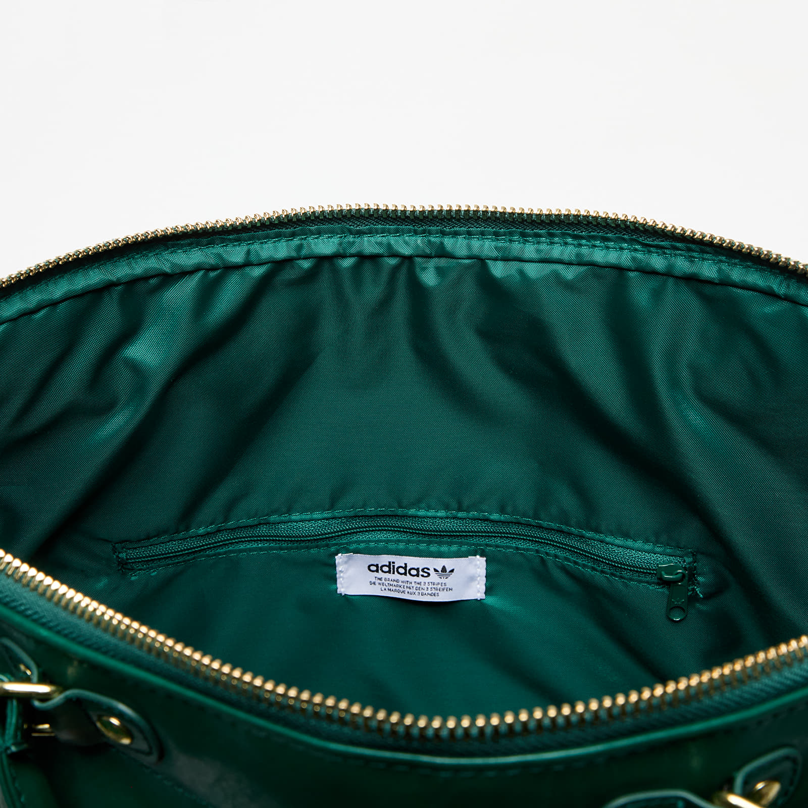 Crossbody bags adidas Bowling Bag Off White/ Collegiate Green