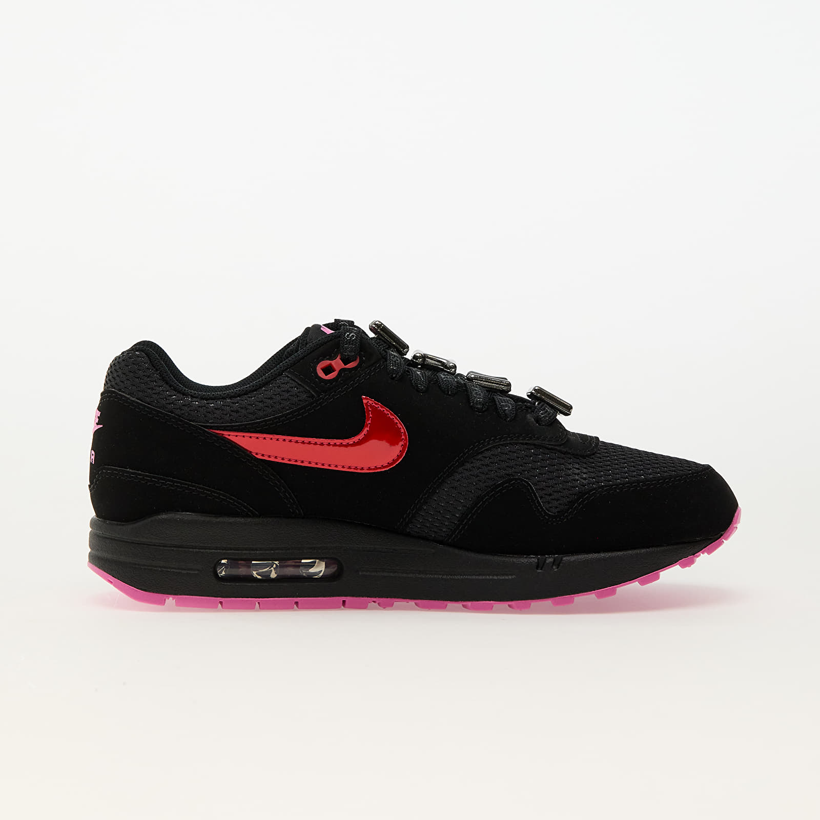 Herren Sneaker und Schuhe Nike Air Max 1 Premium Valentine's Day Black/ Playful Pink
