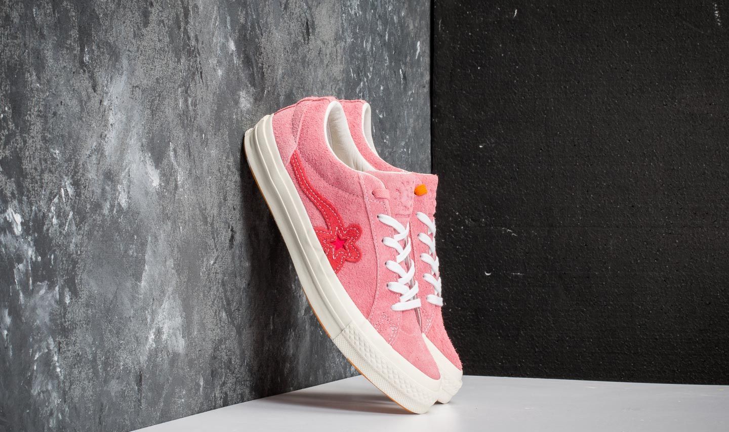 Herren Sneaker und Schuhe Converse One Star Ox Golf Le Fleur Geranium Pink/ Paradise Pink