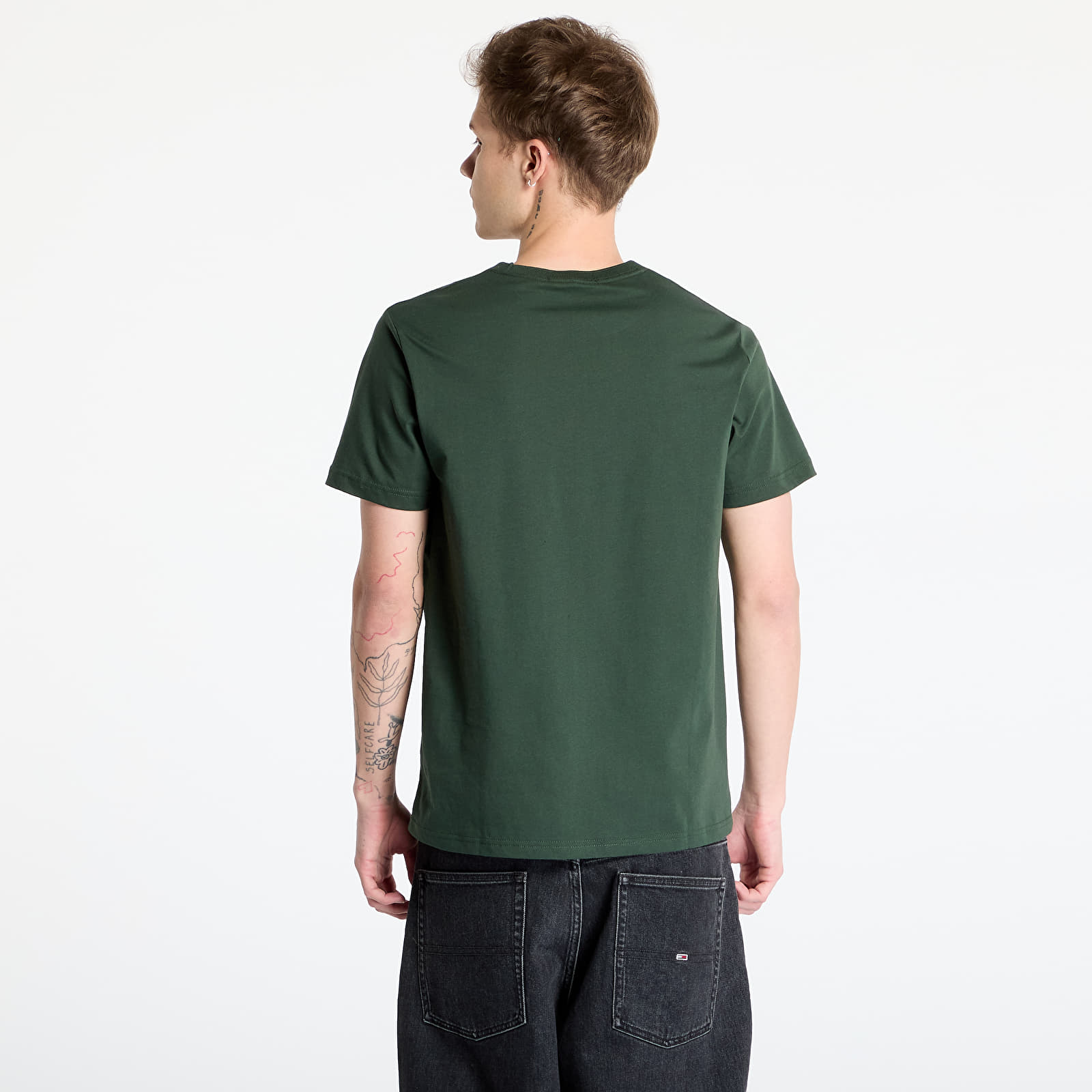 T-shirty męskie FRED PERRY Crew Neck T-Shirt Court Green
