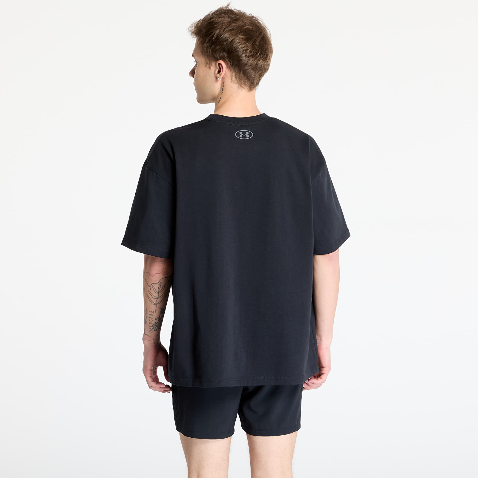 Trička Under Armour Project Rock Heavyweight T-Shirt Black