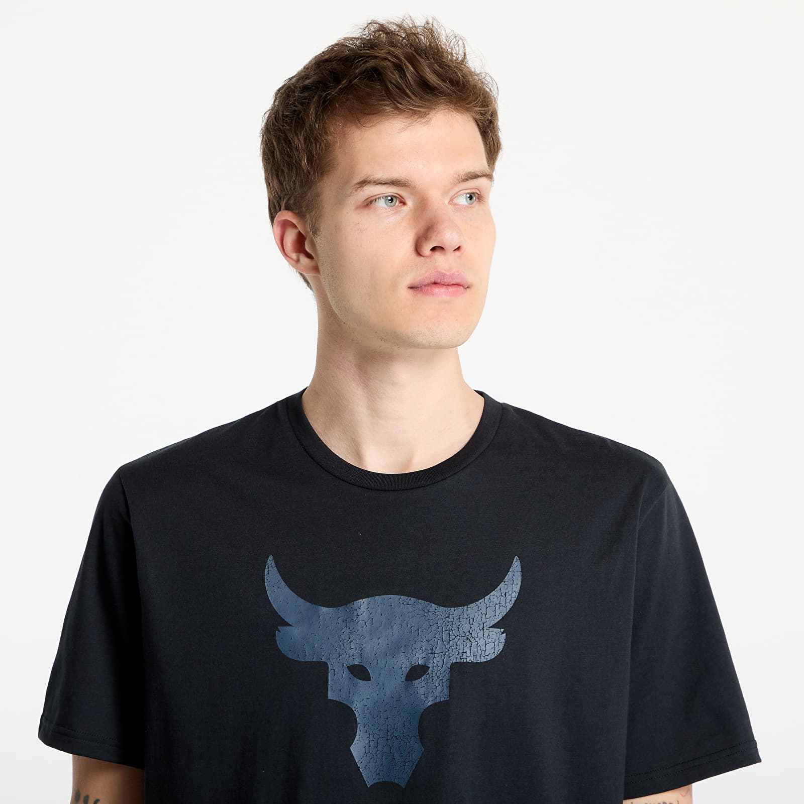 Koszulki Under Armour Project Rock Brahma Bull Short Sleeve T-Shirt Black