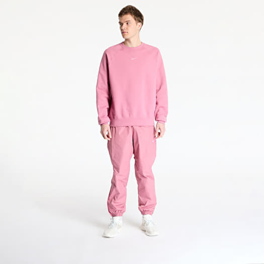 nike pink sweater mens