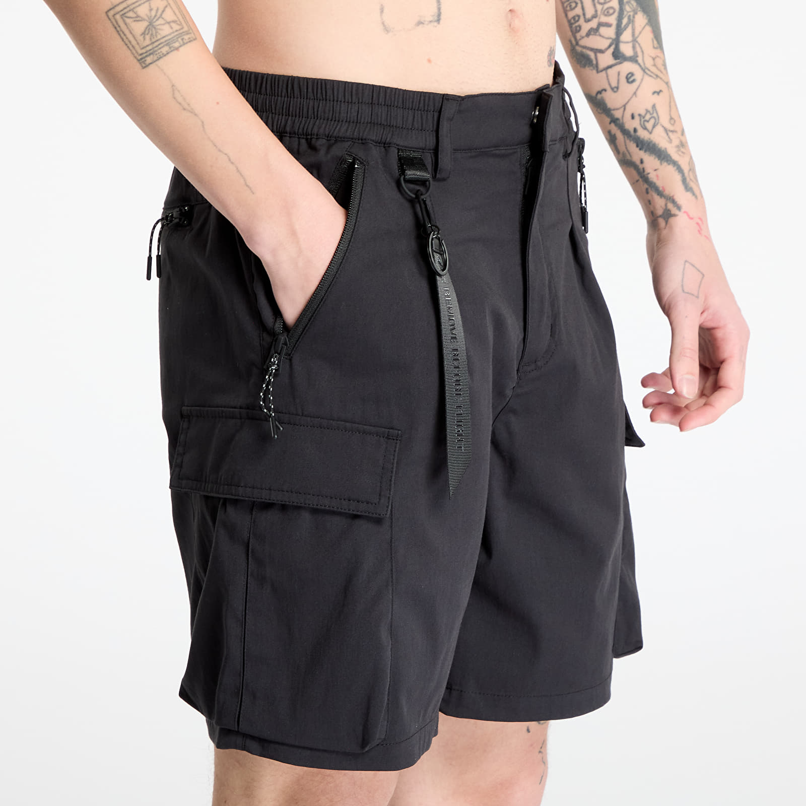 Šortky Alpha Industries Utility Cargo Short Black