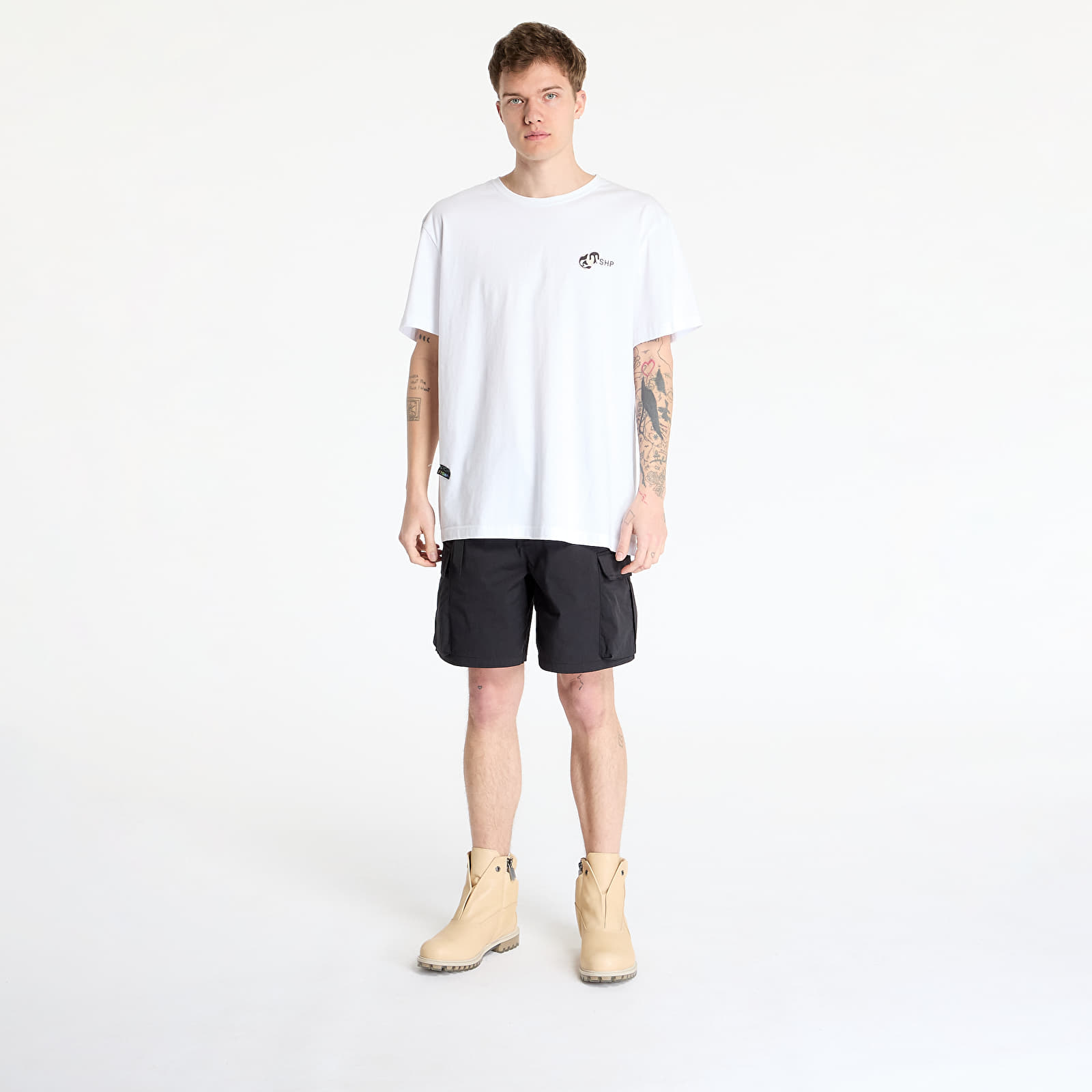 Šortky Alpha Industries Utility Cargo Short Black