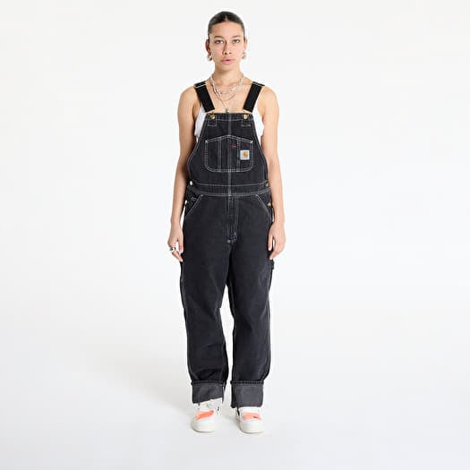 Carhartt WIP Bib Overall UNISEX Black Stone Washed