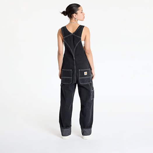 Pants Carhartt WIP Bib Overall UNISEX Black Stone Washed | Footshop