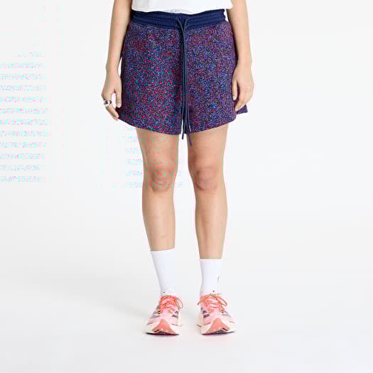 adidas x Stella Mccartney Printed Terry Short Blue/ Team Navy Blue 2/ Active Red