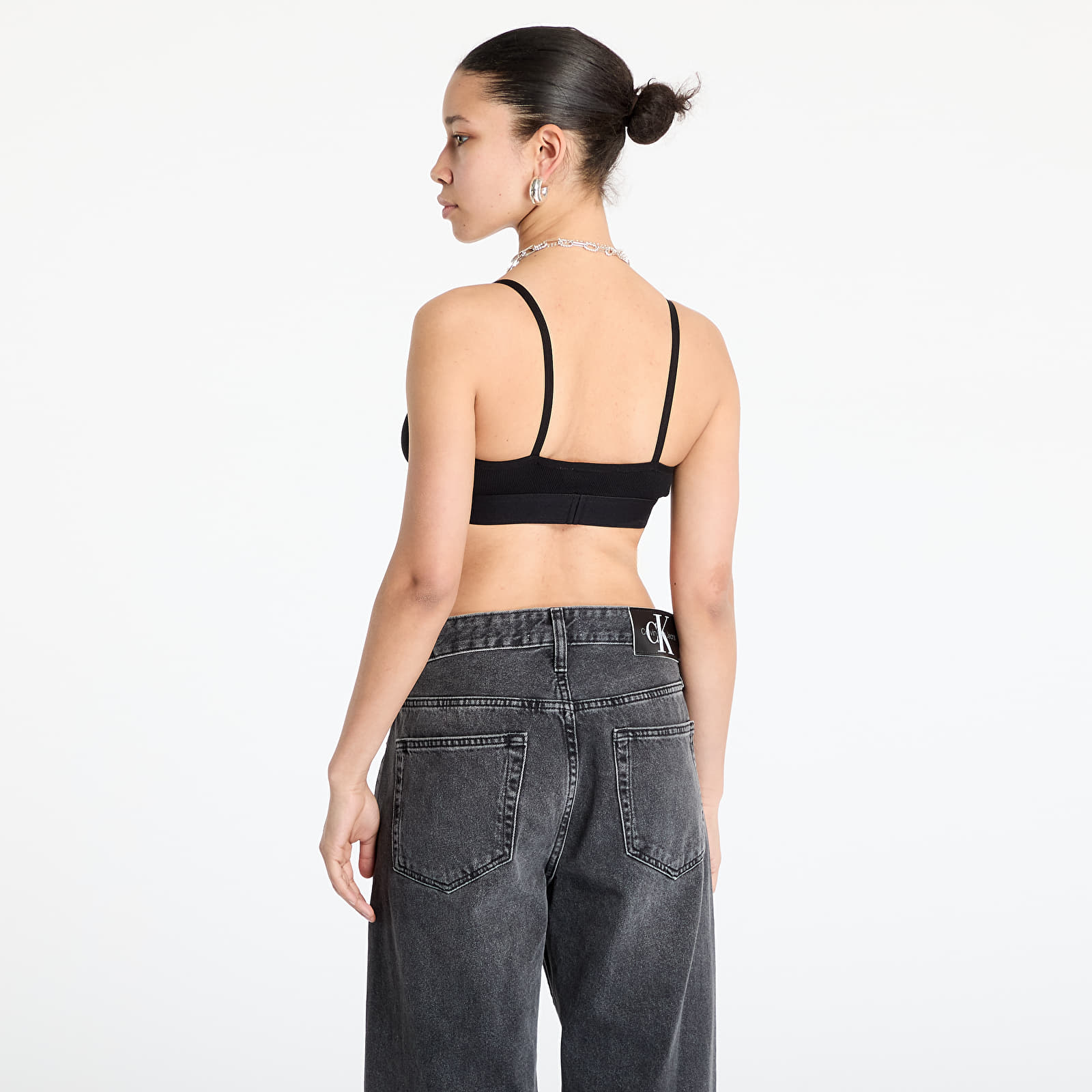 Bras Off-White Off Rib Bralette Black/ White