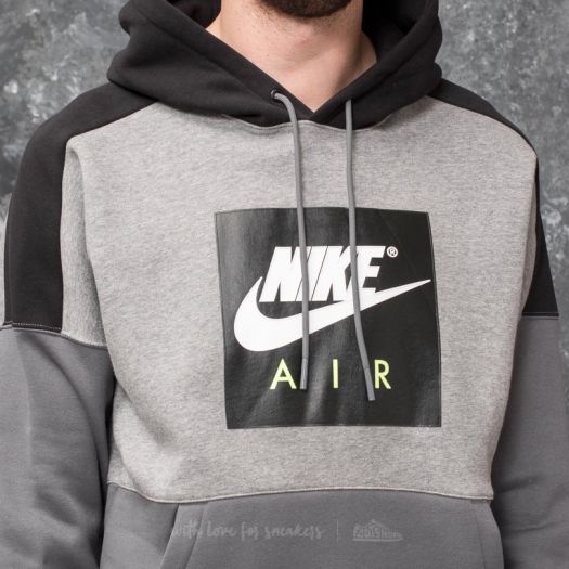 carbon heather nike hoodie
