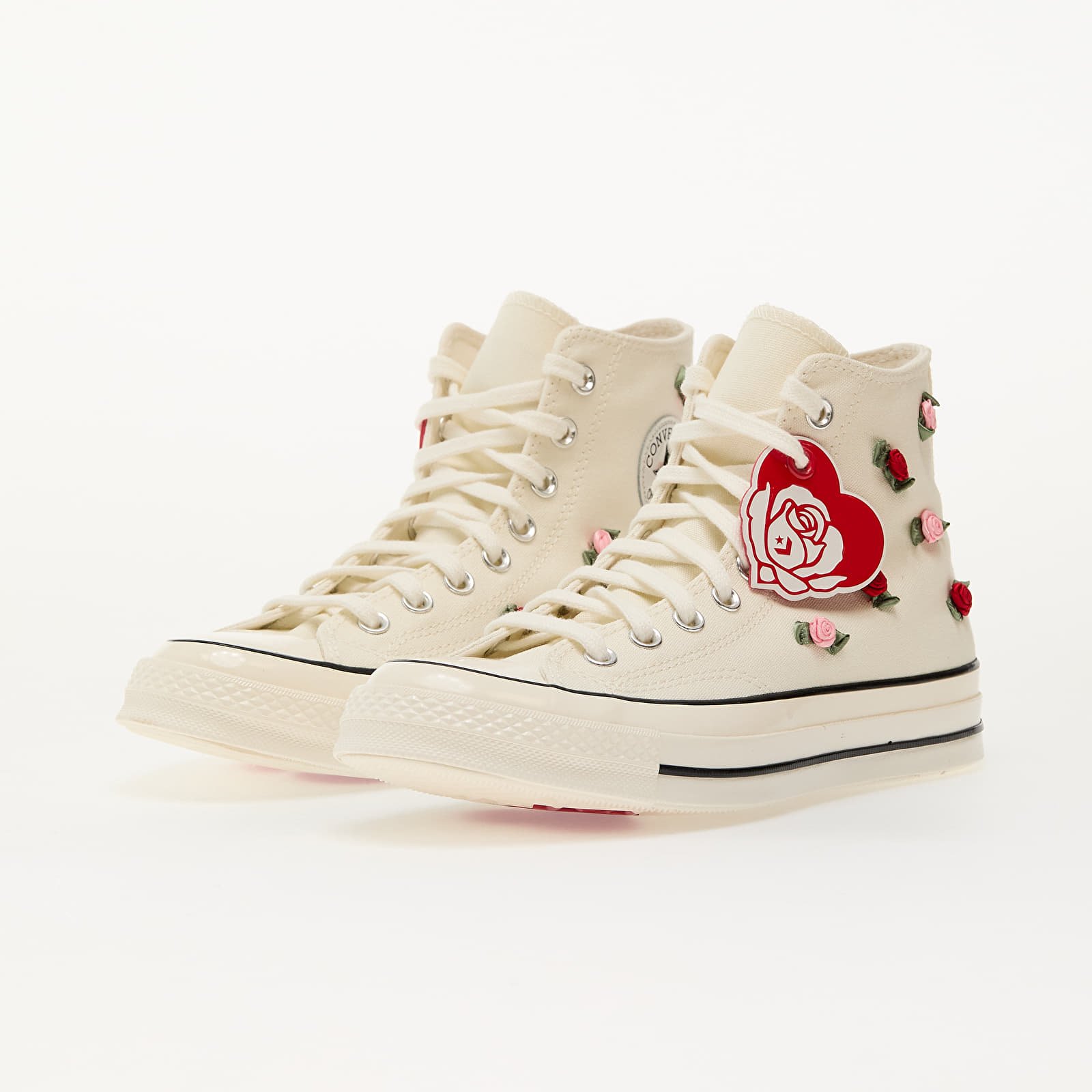 Pánské tenisky a boty Converse Chuck 70 Valentine's Day Hi Egret/ Red