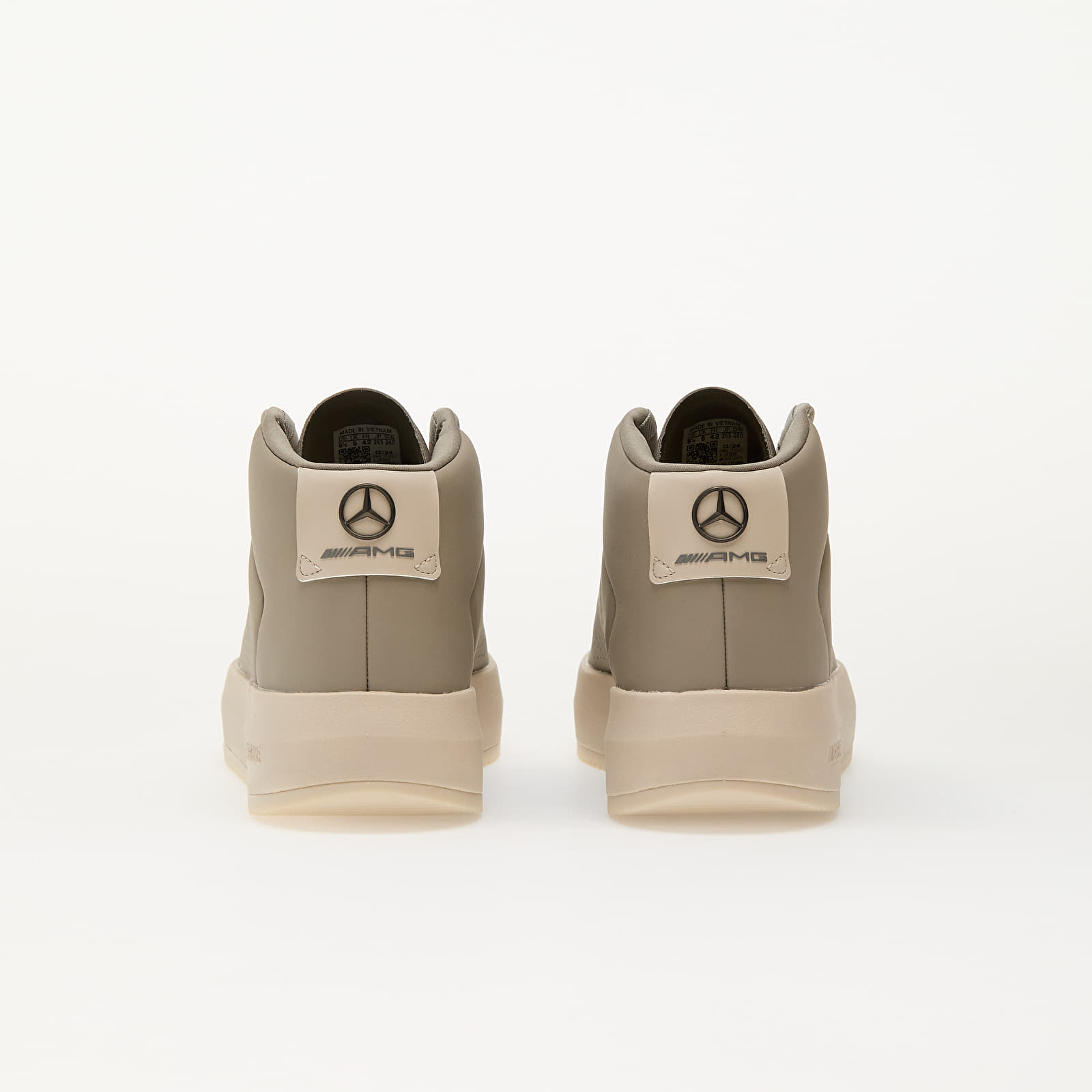 Pánské tenisky a boty adidas x Mercedes Amg Petronas Formula One Team Acesmash Mid Putty Beige/ Putty Beige/ Wonder Aluminium