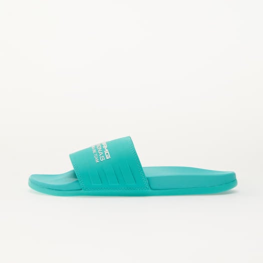 adidas x Mercedes Amg Petronas Formula One Team Adilette Comfort Semi Mint Rush/ Ftw White/ Semi Mint Rush