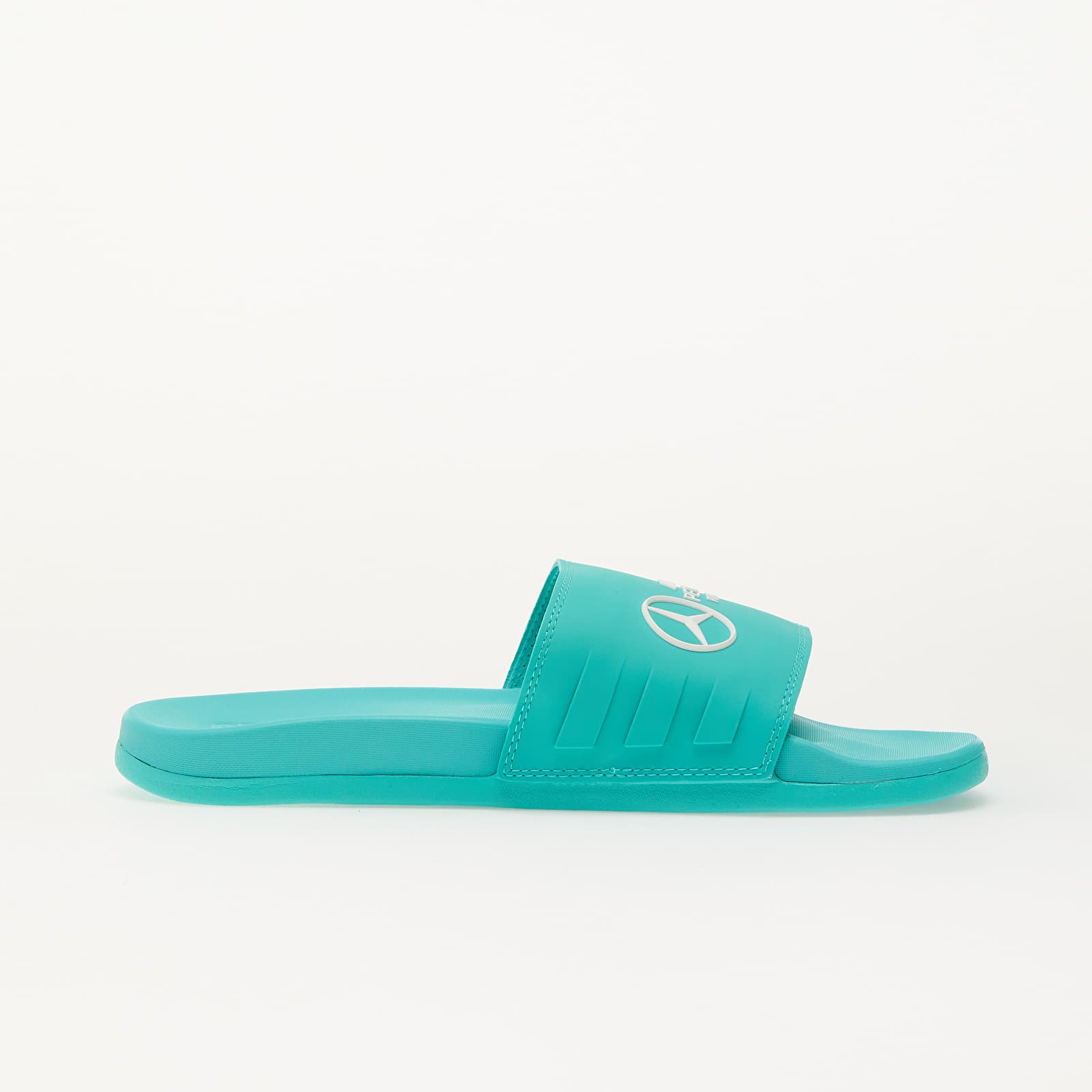 Zapatillas Hombre adidas x Mercedes Amg Petronas Formula One Team Adilette Comfort Semi Mint Rush/ Ftw White/ Semi Mint Rush