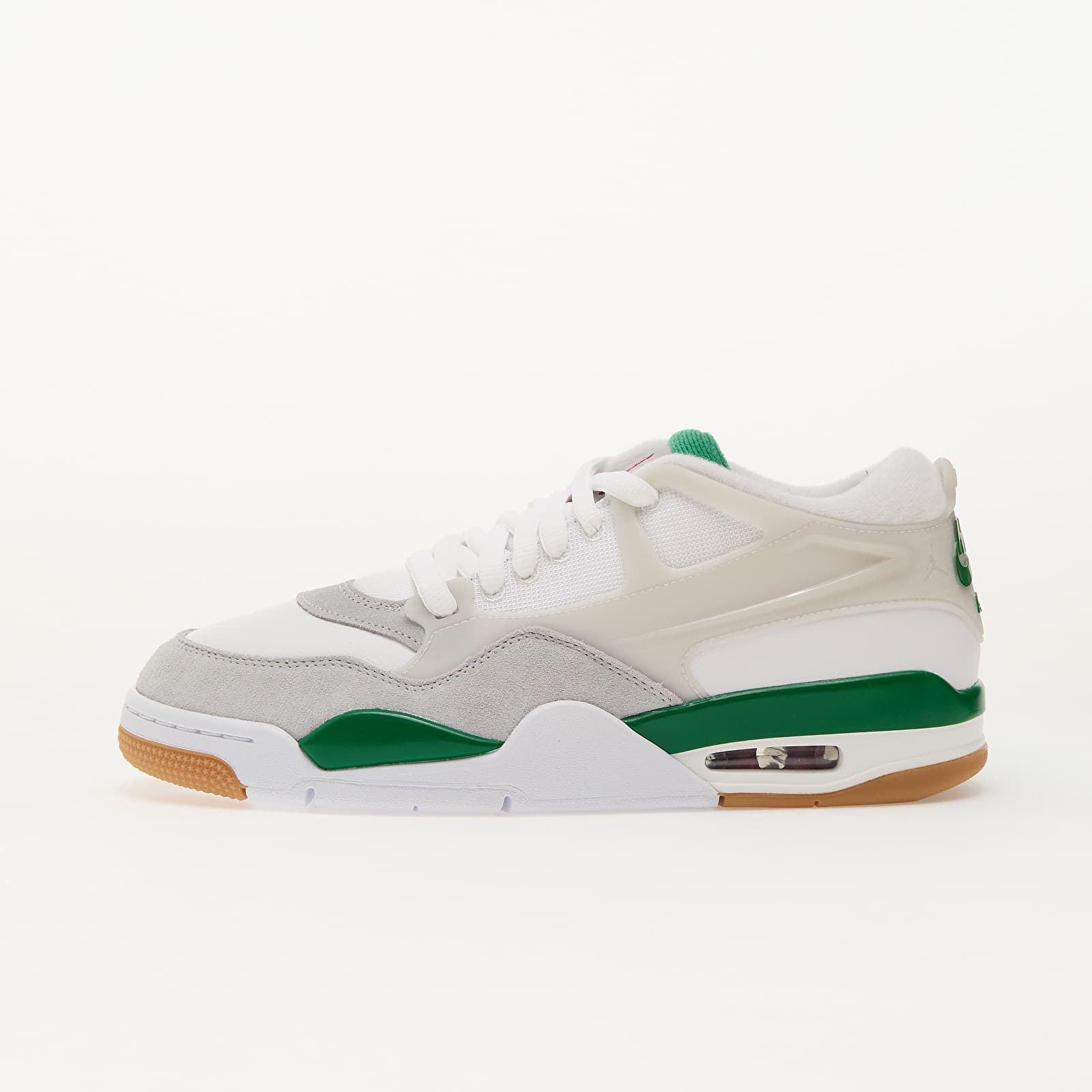 Férfi cipők Air Jordan 4 Rm White/ Pine Green-Neutral Grey-Wolf Grey-Varsity Red-Gum Dk Brown
