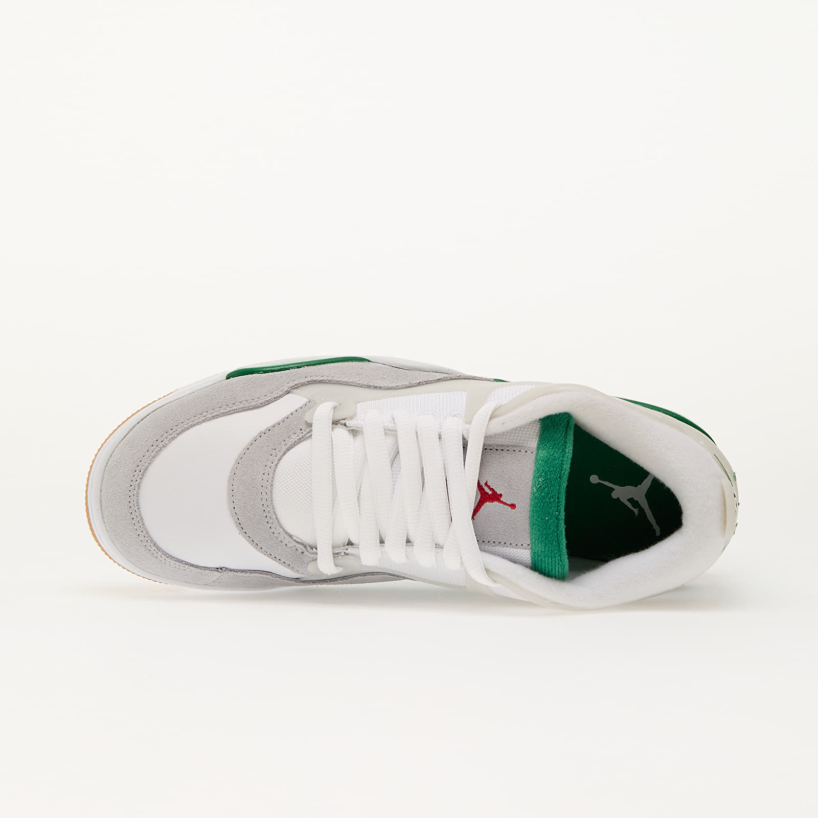 Férfi cipők Air Jordan 4 Rm White/ Pine Green-Neutral Grey-Wolf Grey-Varsity Red-Gum Dk Brown