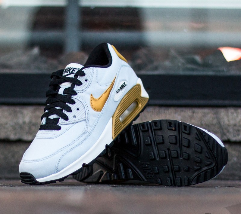 Scarpe donna Nike Air Max 90 Premium QS (GS) Pure Platinum