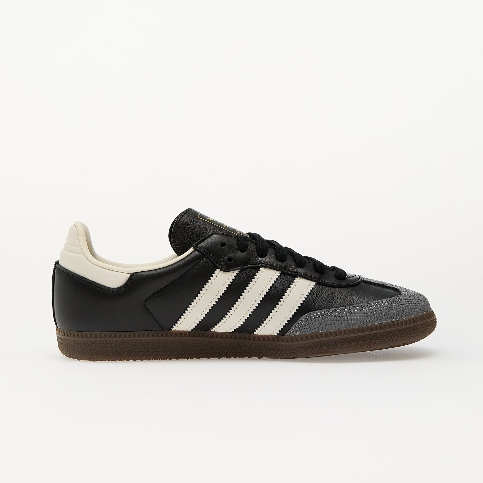 Încălțăminte și sneakerși pentru femei adidas Samba Og W Core Black/ Off White/ Gold Metallic